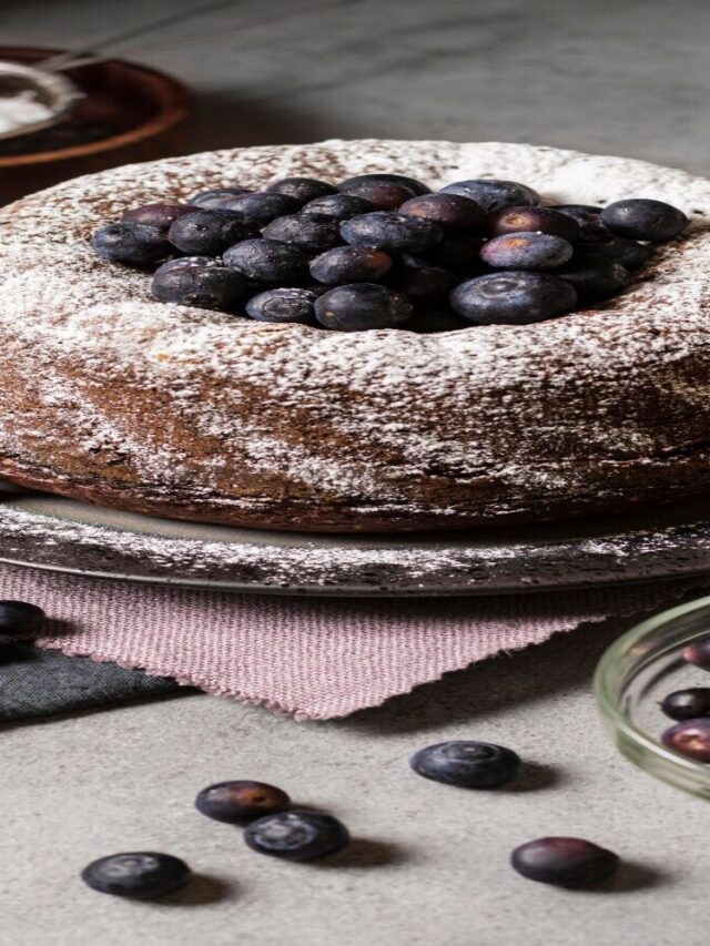 Blueberry Pound Cake