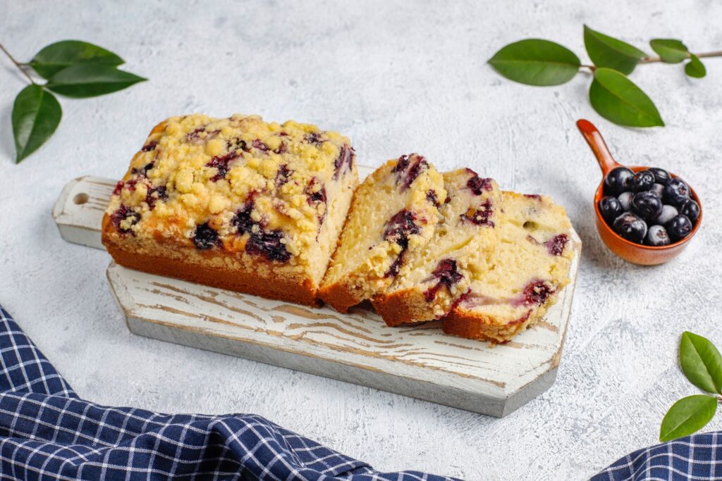 Blueberry Pound Cake