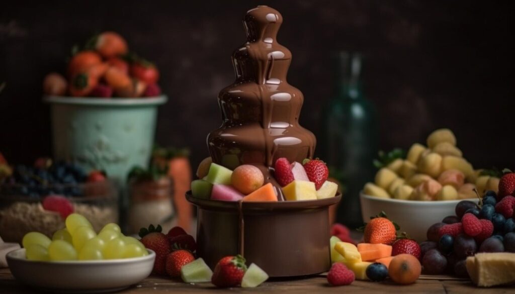 chocolate fountain