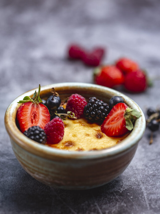 fruit custard